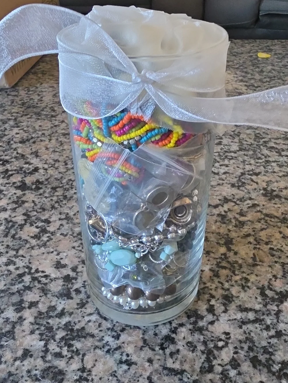 Jewelry Mystery Jar